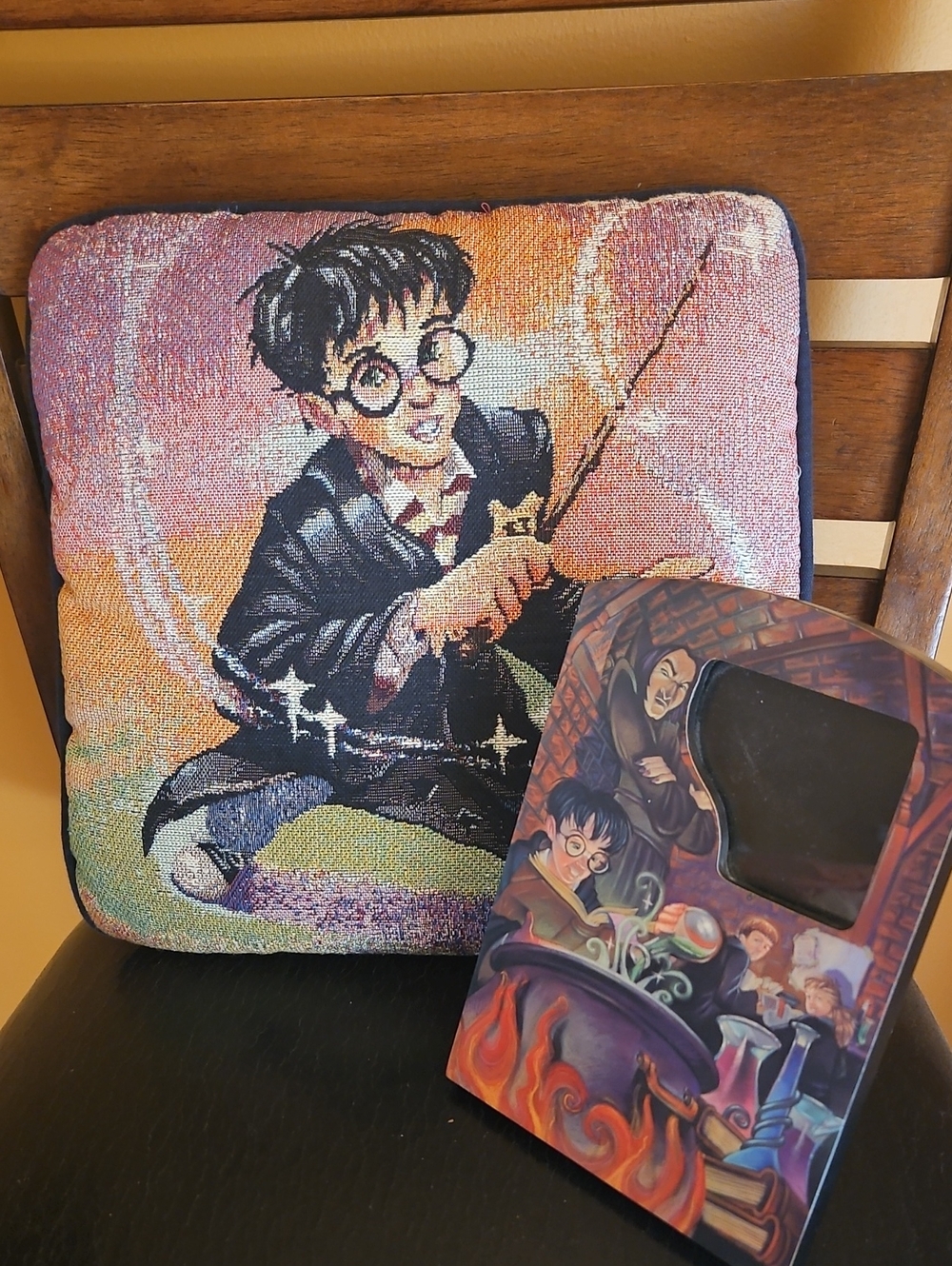 Vintage HARRY POTTER Frame & Pillow